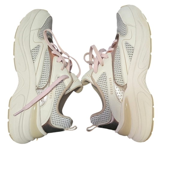 Skechers Pink and Cream Sneakers - Picture 7 of 7